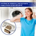 Door Lock of the Tumble Dryer 31,8 x 16,85 x H 15,92 mm with the Original Code 480112100577 4810710263 481227138362 481227138462 for Whirlpool - Warranty 10 Years – MONTERAL - 6