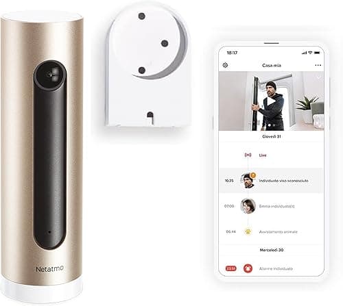 Netatmo Welcome Wi-Fi Camera with Facial Recognition