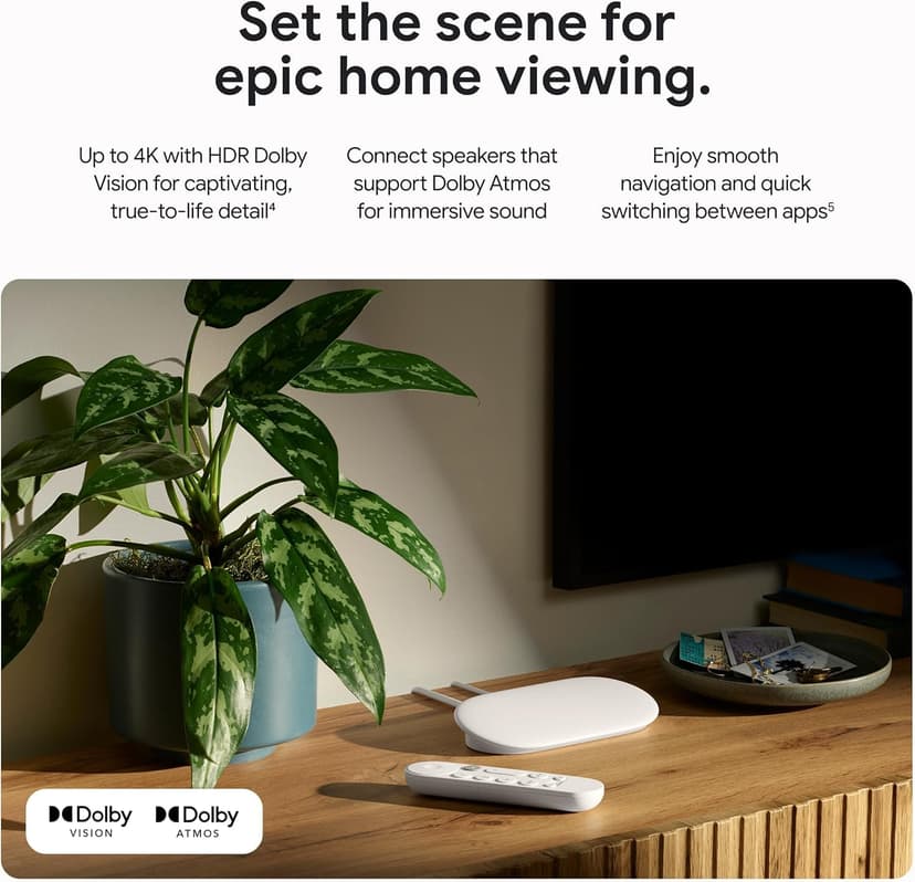 Google TV Streamer (4K) - Streaming Entertainment in 4K HDR - 3