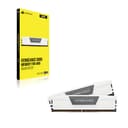 CORSAIR Vengeance DDR5 RAM 32Go (2x16Go) Jusqu'à 6400MHz CL36-48-48-104 1.35V AMD Expo Intel XMP 3.0 Mémoire pour Ordinateur de Bureau – Blanc (CMK32GX5M2B6400Z36W) - 6