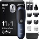 Braun All-in-One Series 7, 11-in-1 Grooming Set, ProBlade, AutoSense, 120 Min Battery, AIO7540, Blue - 1