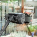 VONROC Window Cleaner with Telescopic Rod 4.6 m - Car Wash Brush with Handle, Professional Window Wiper with Washing Brush for Windows, Solar System - Includes Brush, Hose, Soap Dispenser - 2