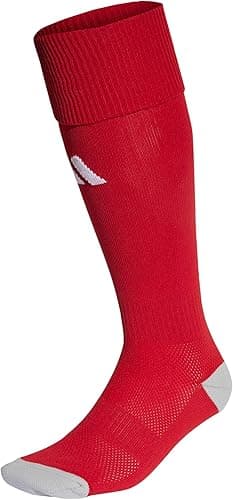 adidas Mixte Milano 23 Socks, Team Power Red 2 / White, 42-45