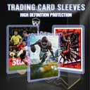 200-Piece Card Sleeves Set – Includes 100 Toploaders & 100 Clear Penny Sleeves and Gloves, Premium 3"x4" Top Loaders for Sports, MTG, Football & Game Cards - 3