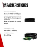 Canon PIXMA iX6850 Imprimante WiFi (Noire) 5 Encres - Imprimante Multifonction de Bureau Hautement Performante - Impressions A3+ de Qualité Pro - Connectivité Wi-FI-Ethernet - Imprimante Jet d’Encre - 6