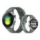 XIAOMI Watch 5 47 mm, Montre connectée Wear OS by Google, paiement sans Contact NFC, IA Gemini, écran 1,54", Jusqu’à 6 Jours d’autonomie, GPS Fitness, Android Uniquement, Bluetooth, Vert - 1