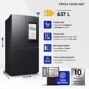 Samsung RF65DG9H0EB1 Family Hub Multi Door Refrigerator with AI Vision - 2