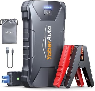 YaberAuto Jump Starter Power Pack 4000A, Portable 12V Car…