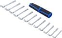 BGS 70186 | Deep Hole Pipe Spanner Set | 8 - 19 mm | 12 pcs. - 7