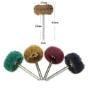 40 Pièces Kit Polissage Perceuse, Accessoires Dremel Polissage Abrasif de 25mm Outils Rotatifs Dremel, Grain 120/180/320/400, Accessoires de Polissage pour Bois Calcul Bijoux Plaque de Cadran - 2