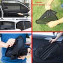 GCcv Car Window Shade For Kids Side Window Sun Shade For Kadjar 2015-2022 Magnetic Curtain Sun UV Protection Covers For Baby Sleeping Auto Accessories,Rear+Triangular+Back-windscreen-5PCS - 8