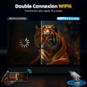 Videoprojecteur 4K Upgraded, Mini Projecteur Video Android 11 WiFi 6 BT 5.4 avec Haut-Parleur, Retroprojecteur Portable 1080P Auto Keystone 220° Rotation Compatibile avec HDMI/TV Stick/USB/PS5 - 2