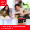 SanDisk microSD Express Card, 512GB mSD card, Read speeds up to 880 MB/s, Write Speeds up to 650MB/s, Sustained Write 220MB/s, SanDisk QuickFlow Technology, ThermAdapt, UHS-I, U3, C10 - 2