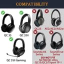 SOULWIT Bandeau de Rechange pour Bose QC35 & QuietComfort 35 II (QC35 II) Casque, DIY Remplacement Headband Accessoires - 3