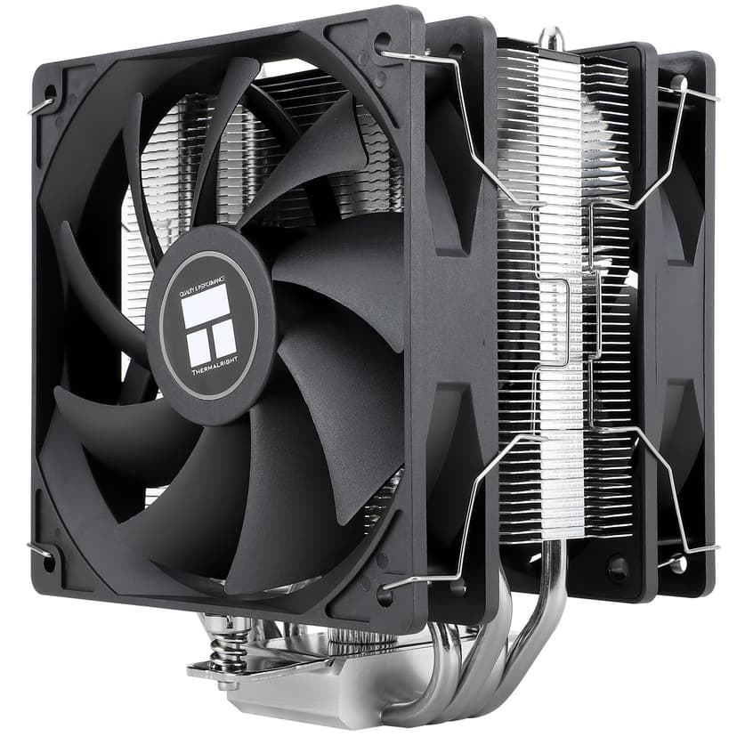 Thermalright Assassin X 120R SE PLUS CPU Air Cooler, AX120R SE Plus, 4 Heatpipes, Double PWM Quiet Fan CPU Cooler with S-FDB Bearings, for AMD AM4 AM5/Intel LGA 1700/1150/1151/1200, PC Cooler - 9