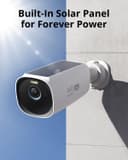 eufy security S330 eufyCam 3, outdoor security camera, 4K wireless surveillance camera solar 4+1 with face recognition K.I, colored night vision, expandable memory 16TB, toll free use - 2