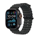 Apple Watch Ultra 2 [GPS + Celular, 49mm] Titanium Case with Black Ocean Band, One Size (Renewed) - 1