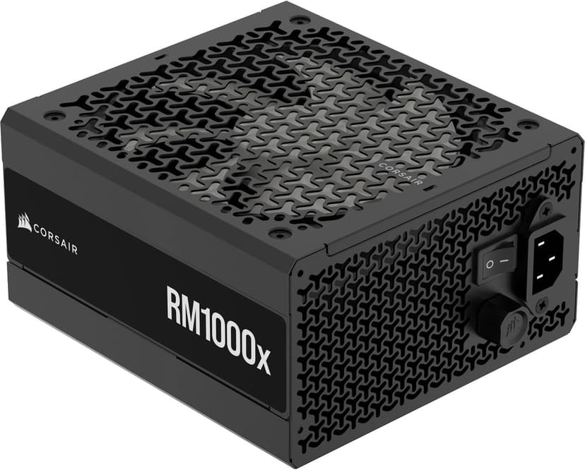 CORSAIR RM1000x Fully Modular Low-Noise ATX Power Supply – ATX 3.1 Compliant – PCIe 5.1 Support – Cybenetics Gold Efficiency – Native 12V-2x6 Connector – Black - 5