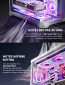 AsiaHorse DAWN Pro 120mm ARGB PC Case Fan [3 Pack] Infinity Mirror Daisy Chain HDB Bearing 1850 RPM PWM High Airflow 71 CFM High Static Pressure 2.6 mmH2O 5V 3Pin RGB Sync - 2