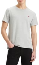 Levi's Men's Ss Original Housemark Tee- Core Chesthit Logo T-Shirt, Mid Tone Grey Heather Jersey, L - 1