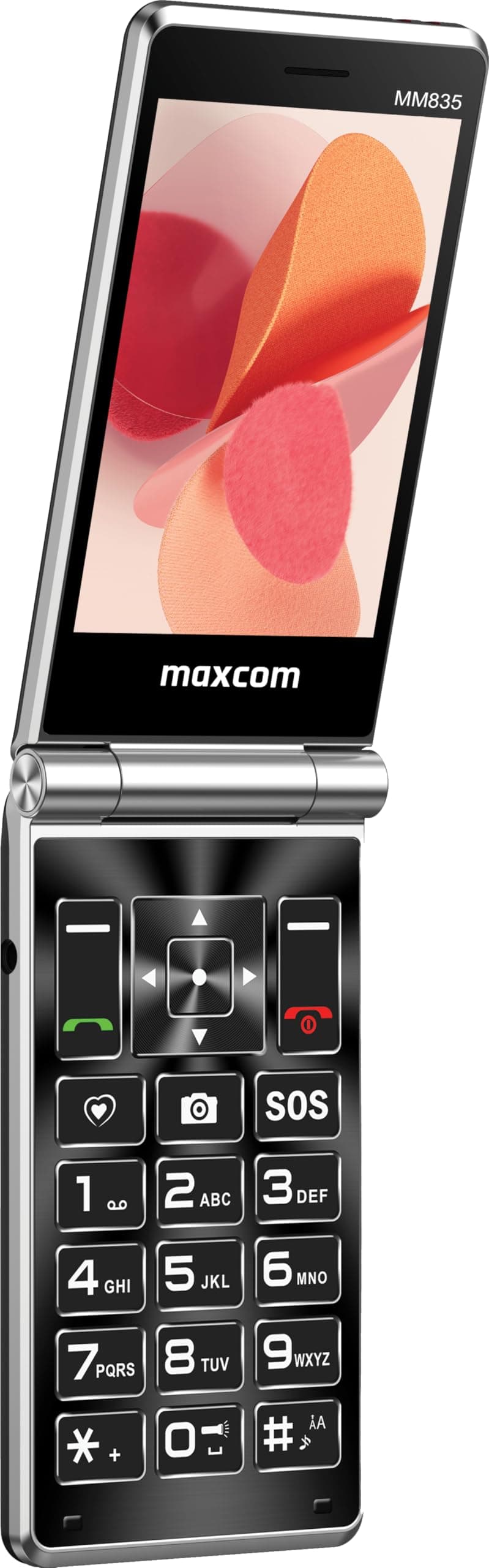 Maxcom Téléphone Mobile MM835 4G Dual SIM Noir - 1