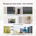 EZVIZ WiFi Video Door Phone Intercom System 1080P, 7'' Color Touch Monitor, Video Doorbell 2 Wire Peephole, Two-Way Talk, Remote Unlock, Two-Way Audio, Night Vision, Slim Design, CP5 - 2