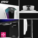 MSI MPG 274URDFW E16M Écran Gaming 27" 4K UHD - Dalle Rapid IPS 3840 x 2160, Dual-Mode 160 Hz / 320 Hz, 0,5 ms, DisplayHDR 1000, Mini-LED, HDMI 2.1, DP 1.4a, USB C (PD 98W), Blanc - 5