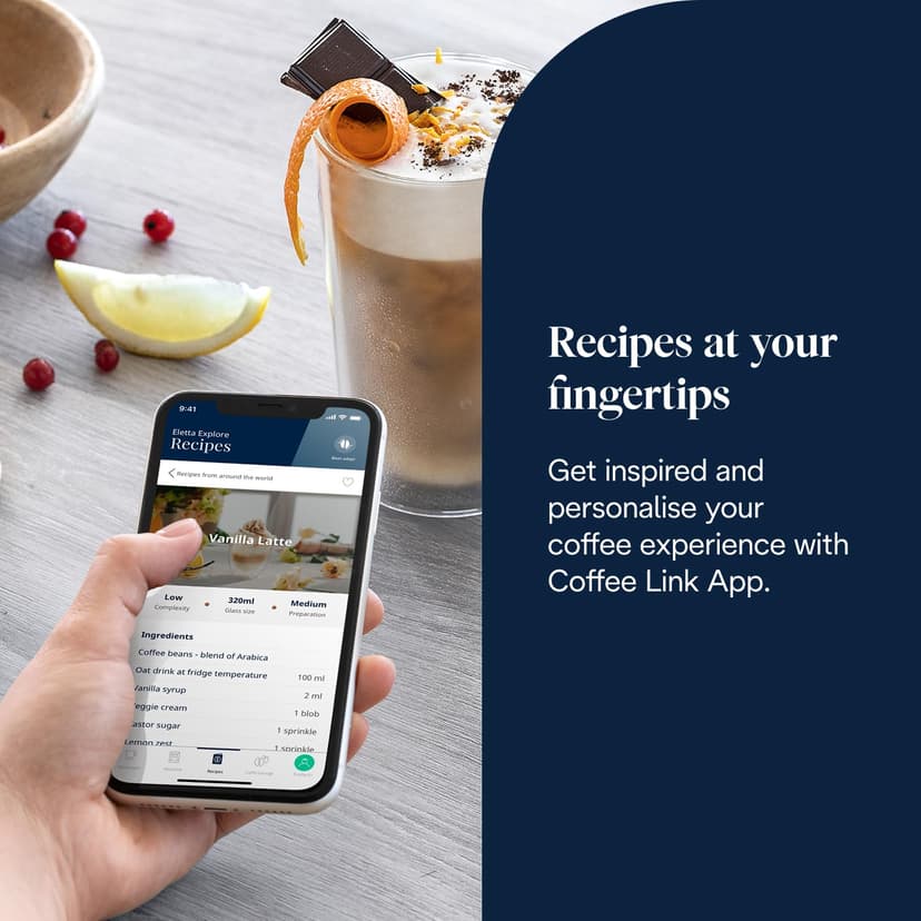 De'Longhi Eletta Explore Cold Brew ECAM452.67.G, Barista Coffee Machine with LatteCrema Hot and Cool, Espresso Machine, Automatic Coffee Bean Machine, Cold Extraction, Coffee Pot Included, Dark Grey - 9
