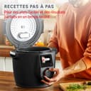 Moulinex Cookeo Wi-Fi with Extra Crisp, Multicooker, 14 Cooking Modes, Pressure Cooking, Air Fryer, Easy Step-by-Step Recipes, CE96X8F0 - 2