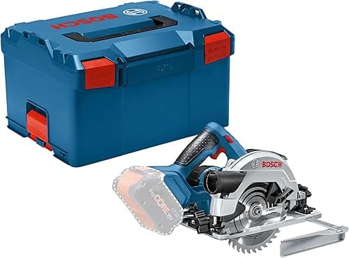 Bosch Professional 18V System Cordless Circular Saw GKS 18V-57 G (Saw Blade Diameter: 165 mm, Cutting Depth: 57 mm, Without Battery/Charger, L-BOXX)