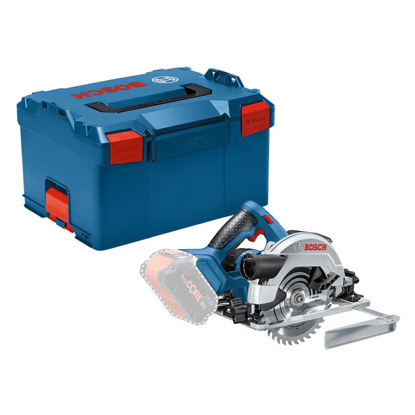 Bosch Professional 18V System Cordless Circular Saw GKS 18V-57 G (Saw Blade Diameter: 165 mm, Cutting Depth: 57 mm, Without Battery/Charger, L-BOXX) - 1