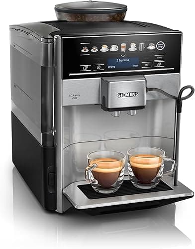 Siemens te655203rw libre installation automatique machine à expresso 1.7L 2tazze Noir, Gris, Argent