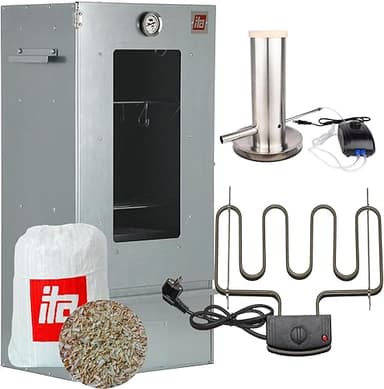 ITA Fumoir Électrique 7000 - Ensemble Smoker avec Chauffa…
