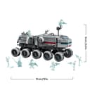 LEGO Star Wars 75413 Republic Juggernaut - Building Toy with 3 Droid Figures & 5 Minifigures incl. Ki-Adi-Mundi with a Lightsaber - Gift for 9+ Year Old Boys & The Clone Wars Fans - 7