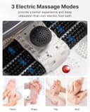 RENPHO Foot Spa and Massager with Heater, Gifts for Women, Foot Spa with Auto Roller, with 3 Modes Massage, Adjustable Timer and Temperature, Black - 2