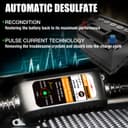 MOTOPOWER MP00205A 12V 800mA Fully Automatic Battery Charger/Maintainer for Cars, Motorcycles, ATVs, RVs, Powersports, Boat and More. Smart, Compact and Eco Friendly - 3
