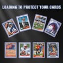 200-Piece Card Sleeves Set – Includes 100 Toploaders & 100 Clear Penny Sleeves and Gloves, Premium 3"x4" Top Loaders for Sports, MTG, Football & Game Cards - 5