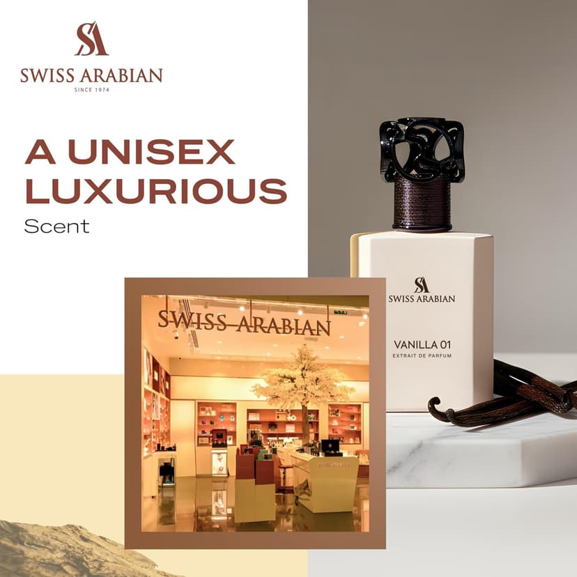 Swiss arabian vanilla 01 Extrait De Parfum 50ml - 5