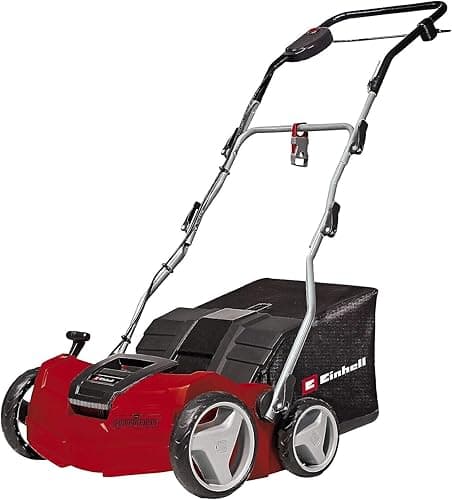Einhell Scarificateur électrique GE-SA 1640 (1600 W, Largeur de Travail 40 cm, Grand bac de ramassage de 48 l, Surface conseillée 800 m²)
