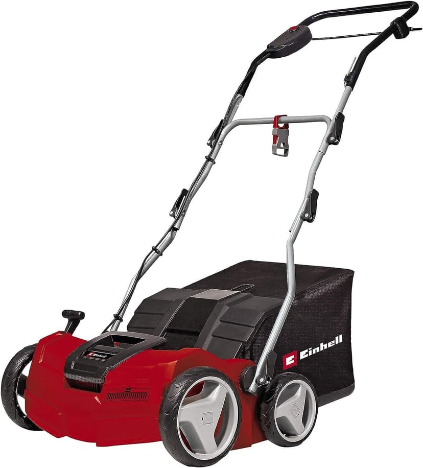 Einhell Scarificateur électrique GE-SA 1640 (1600 W, Largeur de Travail 40 cm, Grand bac de ramassage de 48 l, Surface conseillée 800 m²) - 1