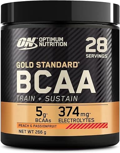 Optimum Nutrition Gold Standard BCAA en Poudre, Goût Pêch…