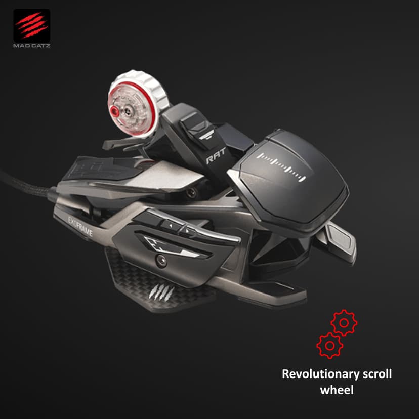 MAD CATZ R.A.T. Pro X3 Gaming Mouse (USB/Black/16000dpi/10 Buttons) - MR05DCINBL001-0 - 4