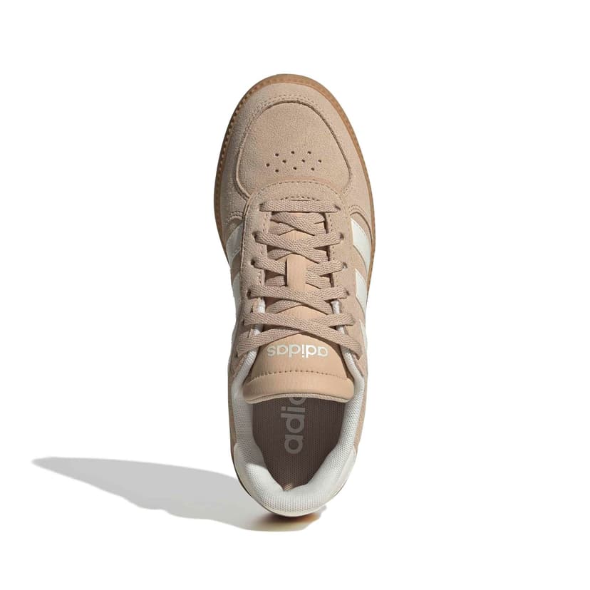 Adidas Mixte Enfant BREAKNET Sleek Shoes Junior, Magic Beige/Off White/Gum 3, 35 1/2 EU - 3