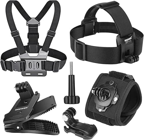 NEEWER Kit d'Accessoires Compatible avec GoPro Hero Insta…