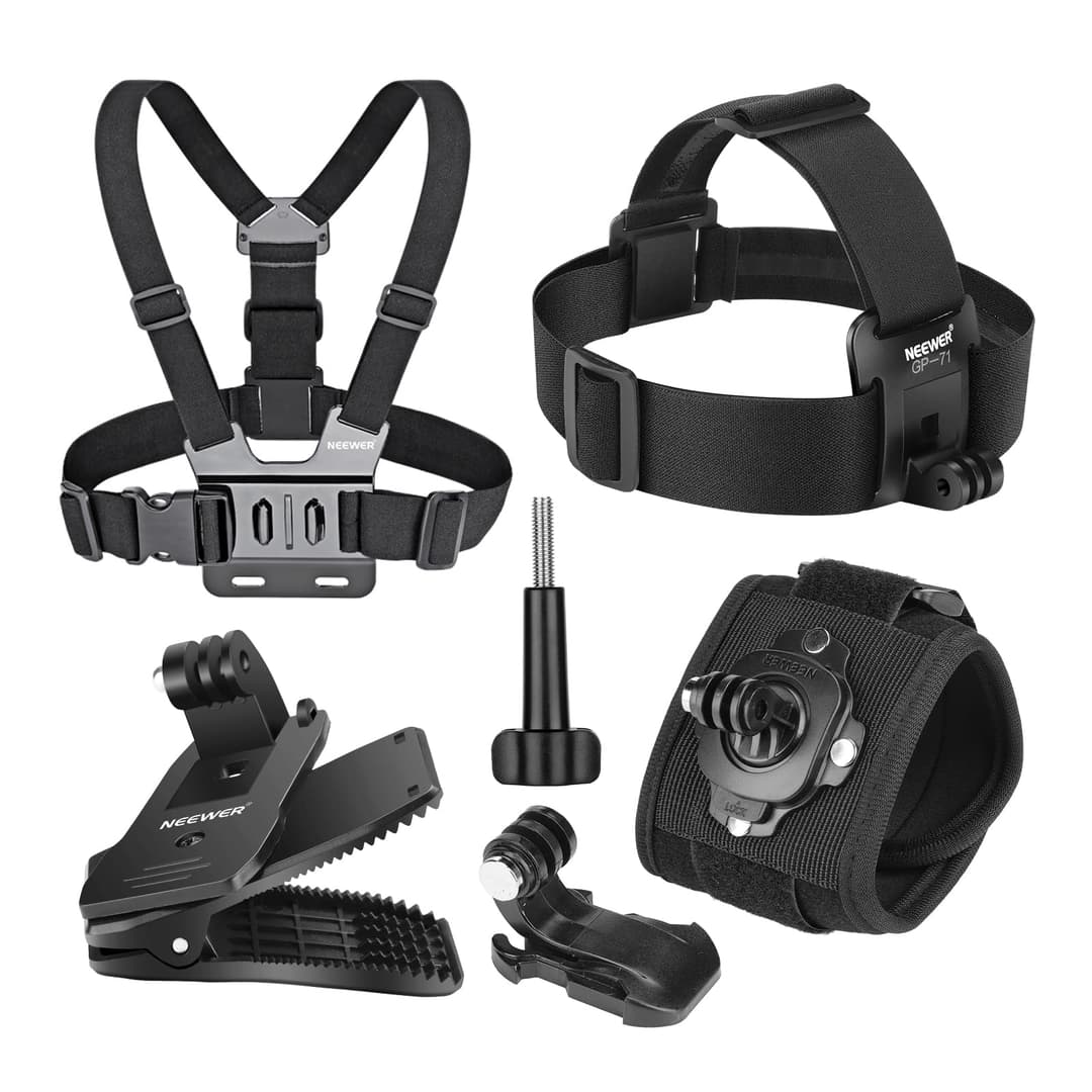 NEEWER Kit d'Accessoires Compatible avec GoPro Hero Insta…