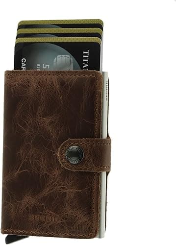 Secrid RFID Card Holder Card Protector Ville Vintage Brow…