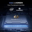 UGREEN Revodok Max 213 Thunderbolt 4 Dock 40Gbps (Dual 4K @ 60Hz, Single 8K Display), 13-in-1 Docking Station 90W Charging for Laptop, 2.5Gbps Ethernet, microSD & SD 4.0, 3.5 mm Aux - 3