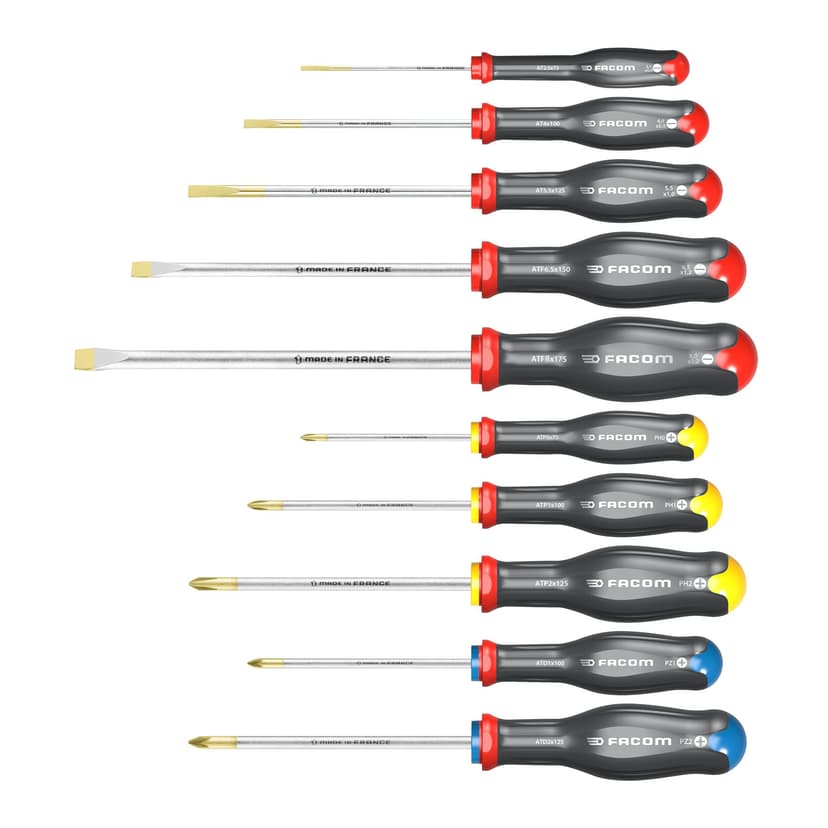 FACOM PROTWIST Jeu de tournevis 10 pièces, ATW.J10PB - 1