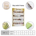 HNPBB Nature Vintage Poster Pine Cones Identification Poster Decorative Painting Canvas Wall Posters And Art Picture Print Modern Family Bedroom Decor Posters 16x24inch(40x60cm) - 2