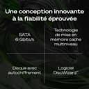 Seagate BarraCuda 4To, Disque dur interne HDD, 3.5 pouces, SATA 6 Goit/s, 5 400 tr/min, 256 Mo de mémoire cache, pour PC de bureau, Ouverture facile, Services Rescue (ST4000DMZ04) - 5